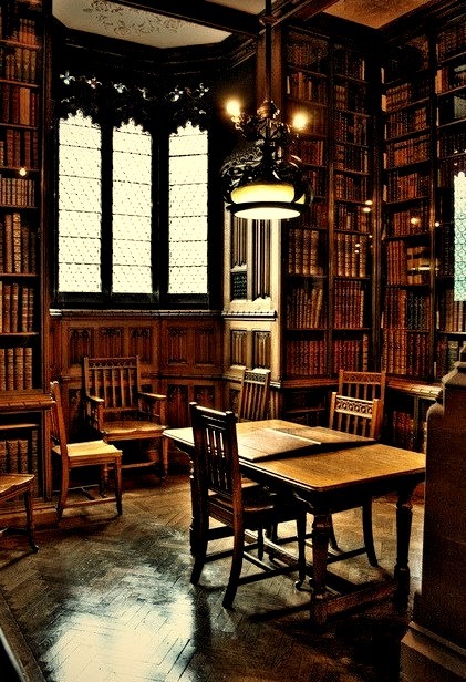 Reading Room, John Rylands Library, Manchester, England