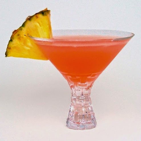 Tropical Sunset Martini